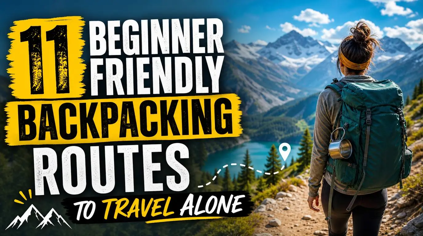 11 Beginner Friendly Backpacking Routes to Travel Alone