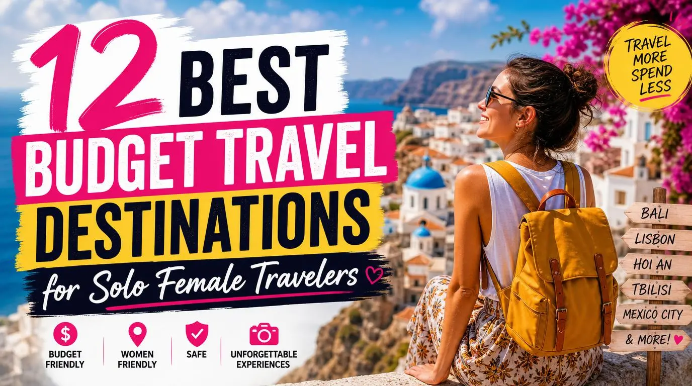 12 Best Budget Travel Destinations for Solo Female Travelers