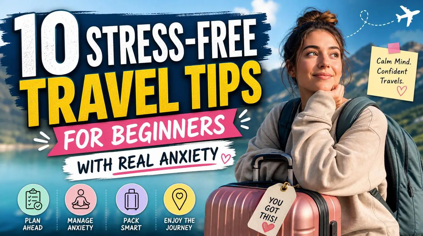 10 Stress-Free Travel Tips for Beginners With Real Anxiety