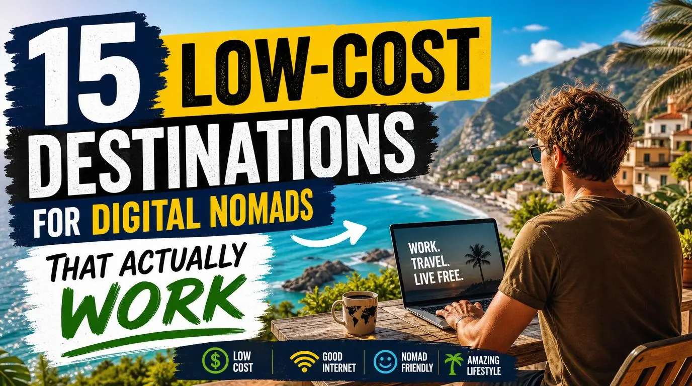 15 Low-Cost Destinations for Digital Nomads That Actually Work